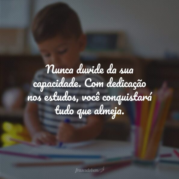 Frases De Estudo E Dedica O Que V O Inspirar O Seu Aprendizado