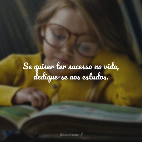 Frases De Estudo E Dedica O Que V O Inspirar O Seu Aprendizado